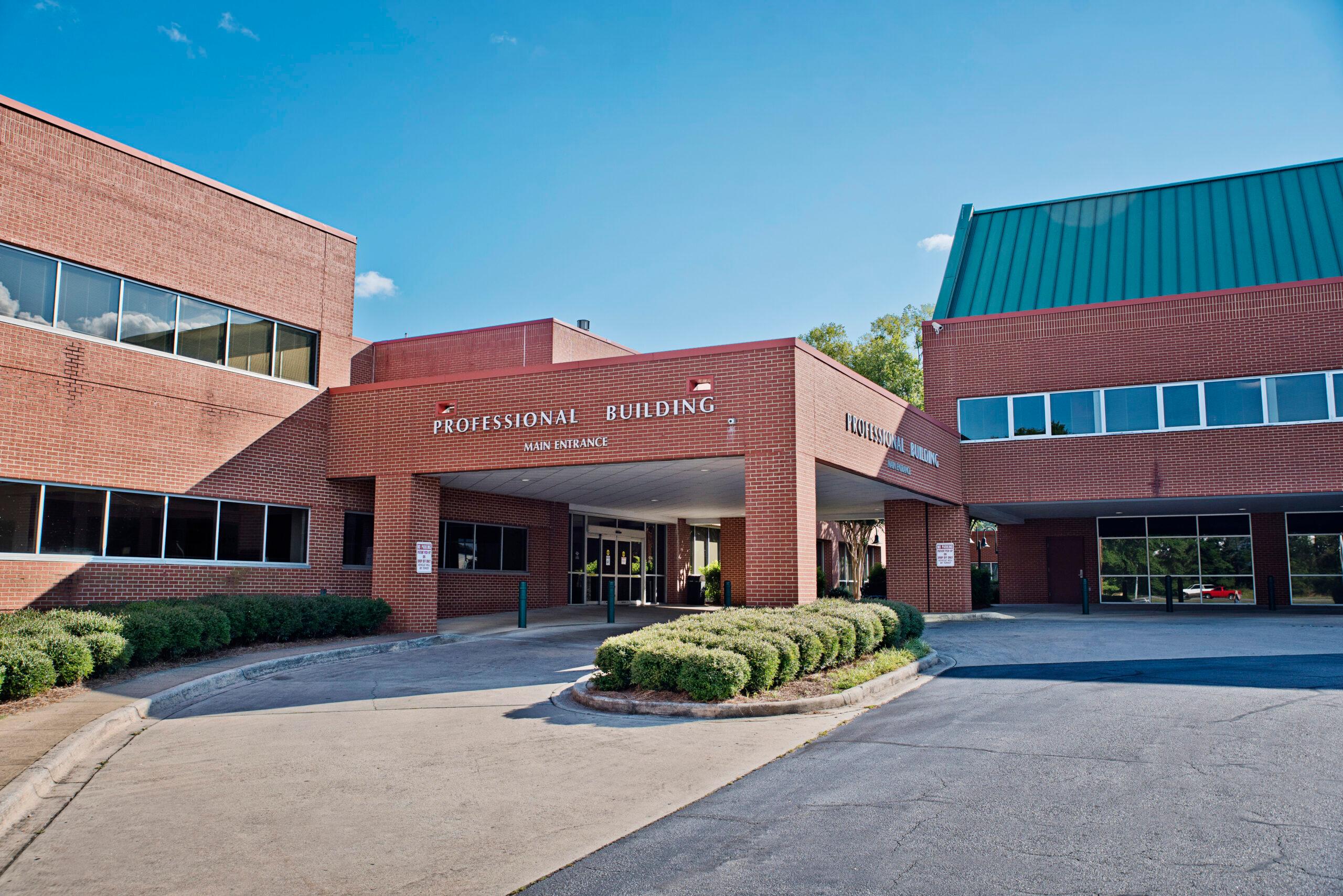 Professional Building exterior of Russell Medical