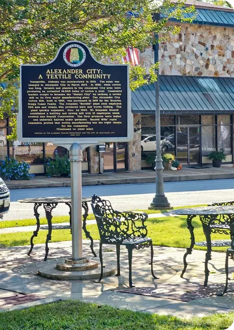 Alexander City Landmark Sign